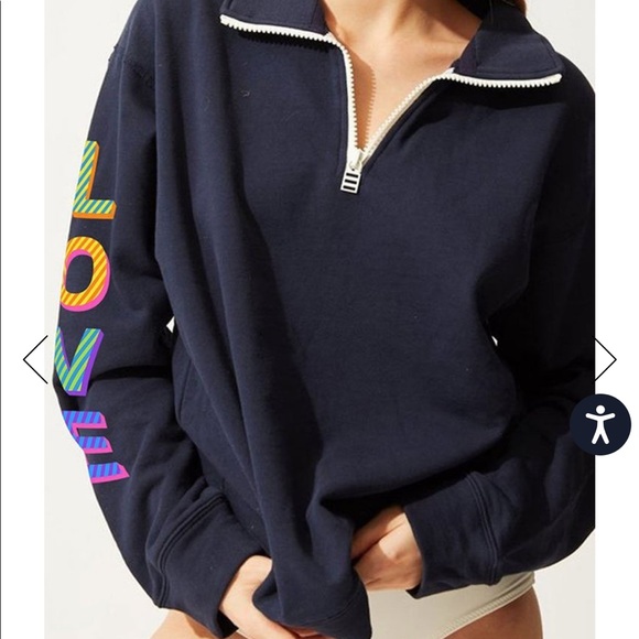 Solid&Striped Cream Pullover Size Small - Picture 7 of 14